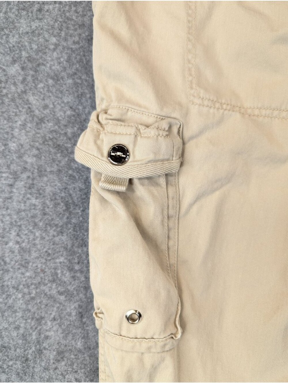 Lauren Ralph Lauren Womens 12 Khaki Cargo Hiking Pants Straight Leg Lightweight - Picture 5 of 12